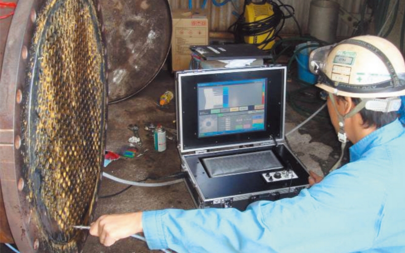 超音波チューブ減肉測定システム