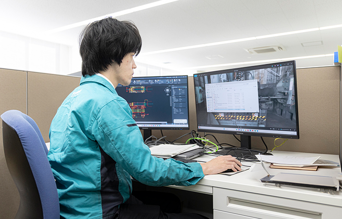 産業機械設計の業務イメージ